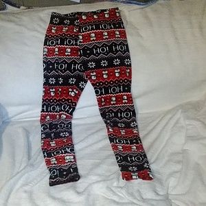 Women's Christmas Leggings Size Small